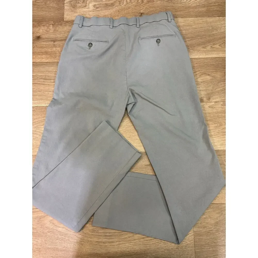 Tommy Hilfiger Gray Stretch Dress Pants 32x32 Mens Casual